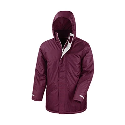 Image of Result Kids R207J Core Winter Parka Burgundy, Small/Size 5/6