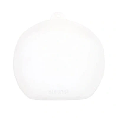 Image of Bumkins Grip Dish Lid for Suction Plate, Divided Baby/ Toddler Plate Lid, BPA Free, Microwave/ Dishwasher/ Freezer Safe, 100 Percent Silicone, Clear