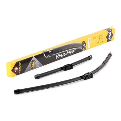 Image of 52026767, 52026769, 52029237 Wiper blade SWF VisioFlex 119278 650, 350mm Front Beam with spoiler for left hand drive vehicles FIAT: 500X, 500L