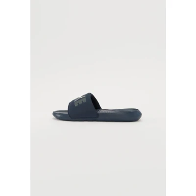 Image of Nike Sportswear Unisex Pool slides, Size: 9, Obsidian/dark grey/summit white Synthetics