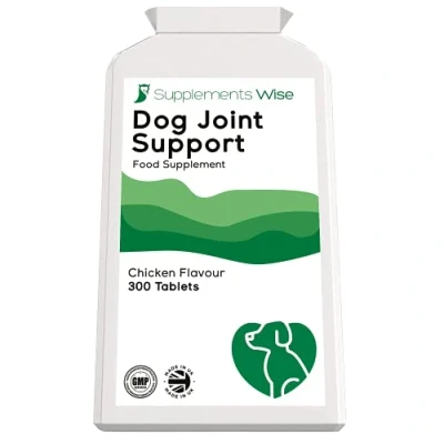 Image of Dog Joint Care Supplements Pain Relief Anti Inflammatory Complex Glucosamine For Dogs Young, Old and Senior Hip Arthritis Support 300 Chicken Flavour Tablets