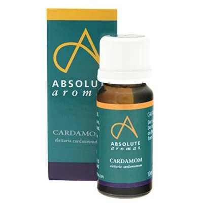 Image of Absolute Aromas Cardamom 10ml Essential Oil 100% Pure, Natural, Undiluted, Vegan and Cruelty Free for use in Diffusers Aromatherapy Blends
