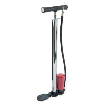 Image of Precision Stirrup Ball Pump Silver, White