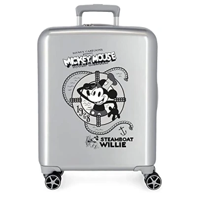 Image of Disney Mickey &amp; Minnie Trip to… Suitcase Set, One Size, Steamboard, Cabin