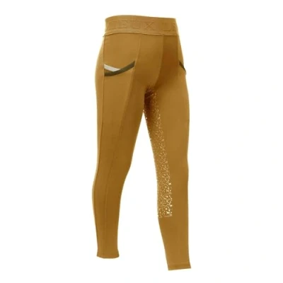 Image of LeMieux Mini Childrens Pull Ons Breeches Ginger 7 8 Years