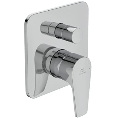 Image of Ideal Standard Cerafine D, Single Lever Mixer for Built in Bathtub or Shower, Two Way, External Parts, Chrome