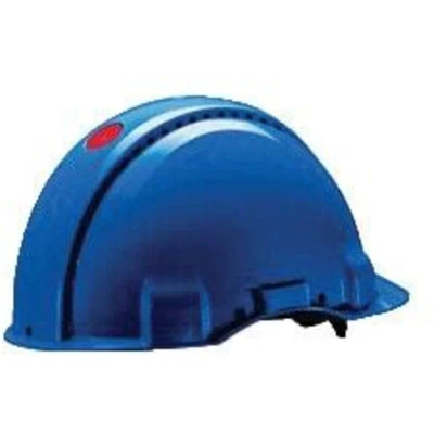 Image of 3M Hard Hat, Uvicator, Pinlock, Ventilated, Blue, G3000CUV BB