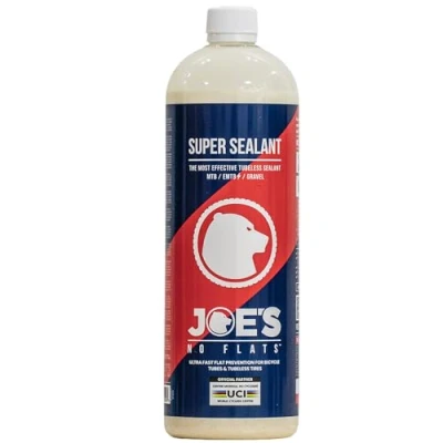 Image of Joes B8 Bike Tyre Sealant Puncture Repair kit, Seals Holes up to 6mm Suitable for All Types of Tyres, Ultra Fast Sealing, 1000ml Bottle