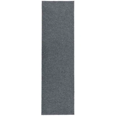 Image of vidaXL Dirt Trapper Carpet Runner 100x400 cm Grey
