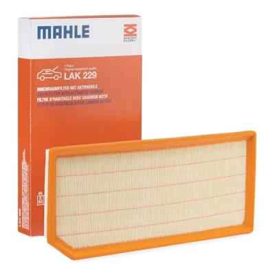 Image of 06F133843B Air Filter MAHLE ORIGINAL LX 1751 32,3mm 173mm 404,6mm Insert VOLKSWAGEN: GOLF 5, 6, Scirocco III, AUDI: A3 Sportback