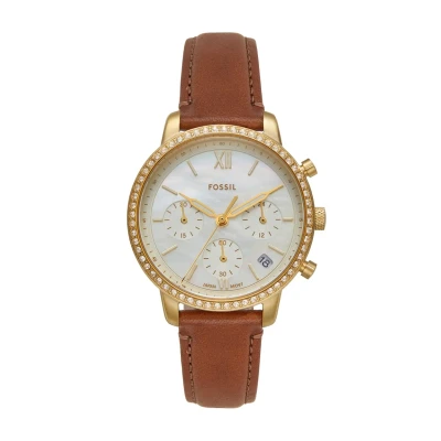 Image of Fossil Neutra Watch for Women, Chronograph movement with Stainless steel or Leather Strap