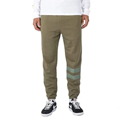 Image of Hurley Men&#039;s M Oceancare Block Party Fleece Pant, Dark Green,