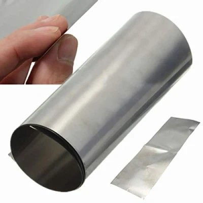 Image of Titanium Ti Thin Plate Sheet Foil Ta1 0.1mmx100mmx1000mm Metalworking Supplies