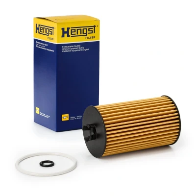 Image of 55588497, 95526687 Oil Filter HENGST E650H01 D444 Insert VAUXHALL: Astra Mk7 Kombi, Mk6, Mk7, OPEL: J Hatchback