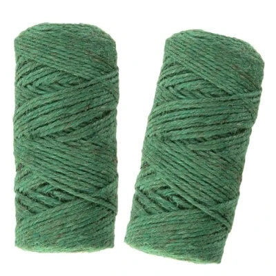 Image of Garden Mile® 100m Green Twine, Jute Twine String for Climbing Plants, Gardening, Tomatoes, Vines, Floristry, Bundling and Crafts (2)