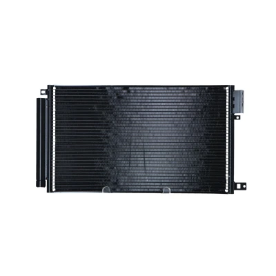 Image of 50512105, 50526514, 50540514 Condenser NRF EASY FIT 35939 with gaskets/seals dryer 12mm 9mm Aluminium 560mm ALFA ROMEO: MiTo