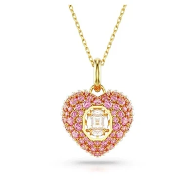 Image of Swarovski Hyperbola Pendant Necklace, Women&#039;s, Size: One Size, Pink