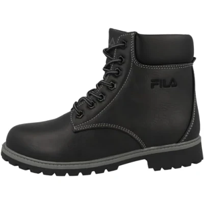 Image of Fila Maverick Laceup ankle boots, Women&#039;s, Size: 7, black Synthetics