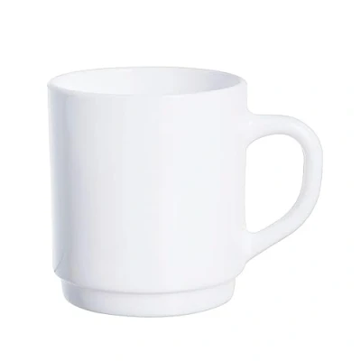 Image of Dajar Luminarc Mug 29 cl Glass, White, 7.9 cm