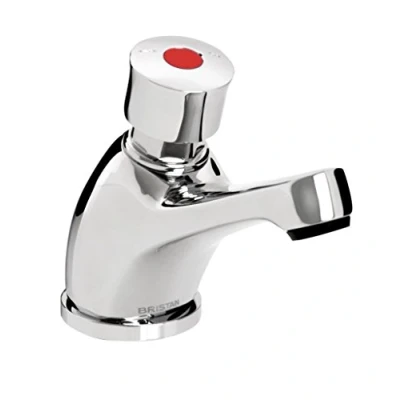Image of Bristan Z2 1/2 C Self Closing Single Basin Soft Touch Timed Flow Tap Chrome
