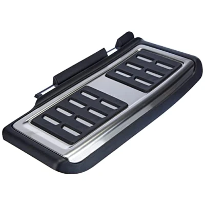 Image of Skoda 5E1064209 Sports Footrest Brushed Stainless Steel Tuning Cover