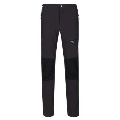 Image of Regatta Mens Questra III Trousers (Ash/Black) Size 38W/32L