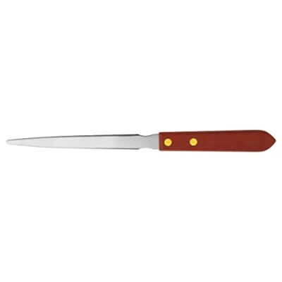 Image of D.RECT Wooden Handle Letter Opener Knife Envelope Opening Office Supplies