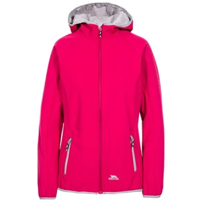 Image of Trespass Womens Softshell Jacket Water Resistant Windproof Outdoor Coat Emery