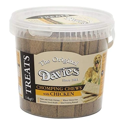 Image of Davies Chomping Chews Chicken Jar 1.4kg