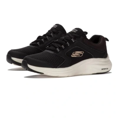 Image of Skechers Girls Vapor Foam Sneaker, Black, 12.5 UK