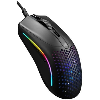 Image of Glorious Model O 2 Mini Wired Gaming Mouse: Superlight 49g, 26K Optical Sensor, Motion Sync, 80M Clicks, 6 Programmable Buttons, Mouse for Small Hands, FPS, MMO, MOBA, Battle Royal Black