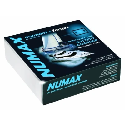 Image of 121000MARINE Numax &#039;Connect &amp; Forget&#039; 12V 10A Marine Battery Charger
