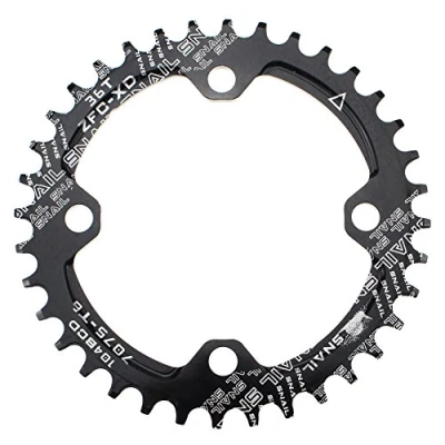 Image of CYSKY 36T Narrow Wide Chainring 104 BCD Bike Single with 9 10 11 Speed for Road Mountain BMX MTB (36T)