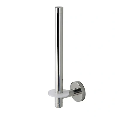 Image of Tiger Boston Spare Toilet Roll Holder, Stainless Steel Polished, 5 x 23.5 8.6 cm
