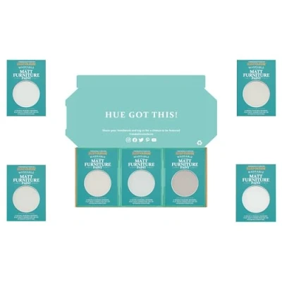 Image of Rust Oleum Furniture Paint in Matt Finish Delicate Greys Tester Box