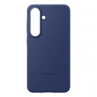 Image of Samsung Silicone Back Cover Blue Galaxy S25