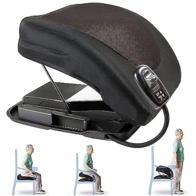 Image of MOUNW Electric Uplift Seat Assist Cushion, Portable Lifting Cushion Mobility Aid Easy Lift Support Up to 300 Lbs, Elderly Standing for Help The Get On and Off