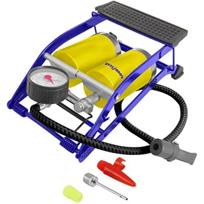 Image of GOODYEAR 900055 Double Barrel Foot Pump