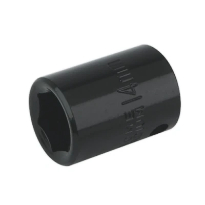 Image of Sealey Premier Impact Socket 14mm 3/8&quot;Sq Drive