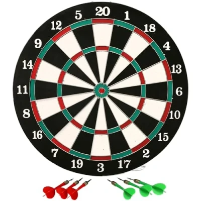 Image of Dartboard &amp; 6 Darts