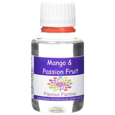Image of Flavour Factory Intense Food Flavouring, Mango and Passion Fruit, 100 ml