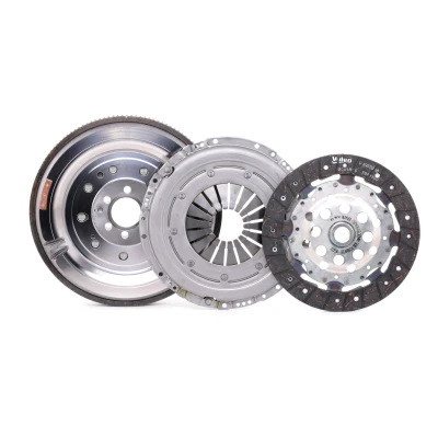 Image of 06F141015B, 6F141015B clutch VALEO FULLPACK DMF 837073 with dual mass flywheel screw set, lock release bearing 228mm