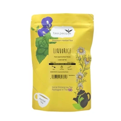 Image of Tea People Liquorice 250g Refill Pack (120 cups) Caffeine Free Herbal 100% Natural