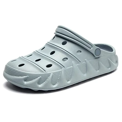 Image of Rengzun Men’s Clogs Slip On Garden Shoes Unisex Lightweight EVA Sandals Slippers Size 3 12