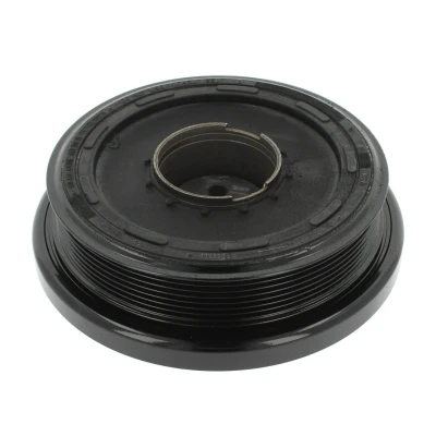 Image of 11237800026 Crankshaft Pulley CORTECO 80001419 7PK 194mm 6 Decoupled, with mounting manual BMW: X6, 5 Saloon, Touring