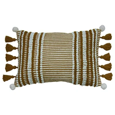 Image of furn. Lotta Cushion Ginger Cotton Size 35 cm x 55