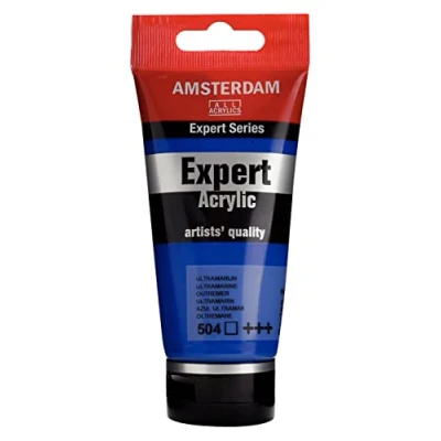 Image of Amsterdam Expert: Artists Acrylic Paint : 75ml series 2 Ultramarine