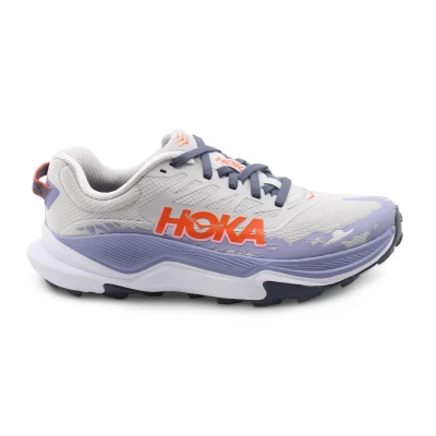 Image of HOKA Torrent Trail running shoes, Women&#039;s, Size: 5, Stardust/wild indigo Textile/synthetics