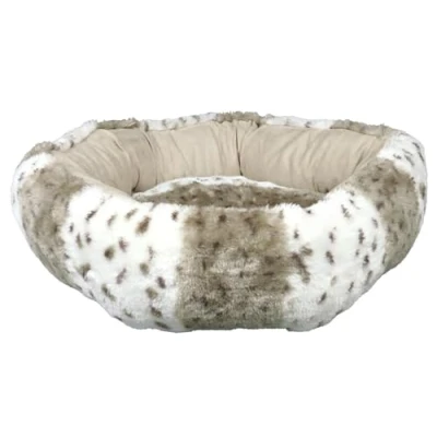 Image of Trixie Leika Cuddly Dog Bed Beige/White, 50 cm