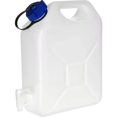 Image of Plastic Water Carrier with Tap &amp; Handle Food Grade Jerry Can for Camping, Garden Outdoor Use Portable Fluid Container (5 Litre)